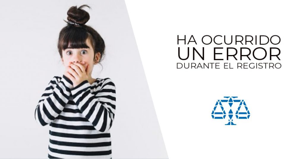 ha ocurrido un error