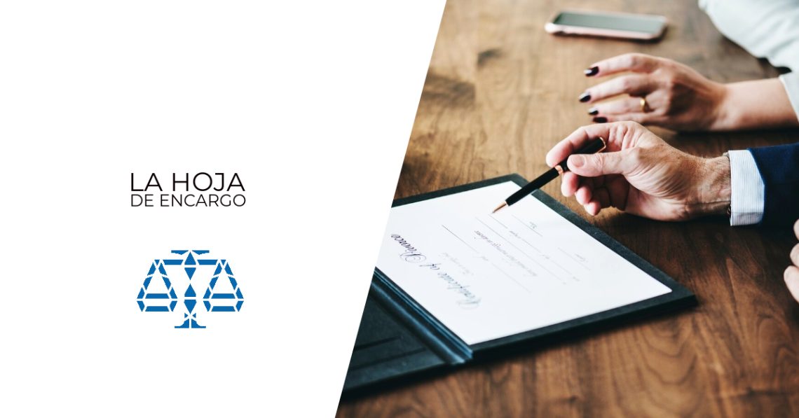La hoja de encargo